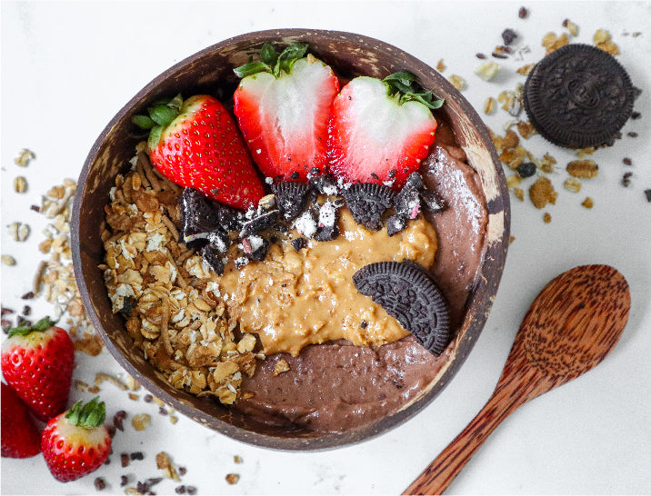 chocolate smoothie bowl