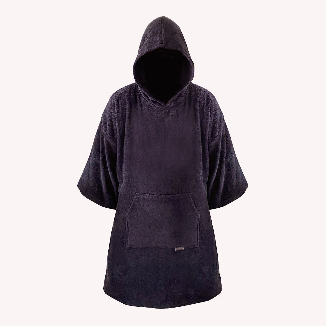 Hooded Towel Poncho Long Sleeve