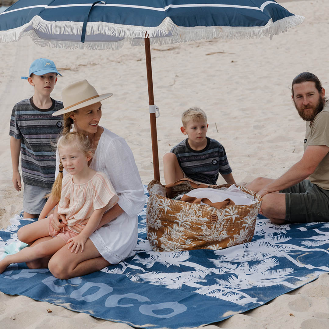 Sand Free Cabana Beach Towel Mat | Ocean | 2.5m