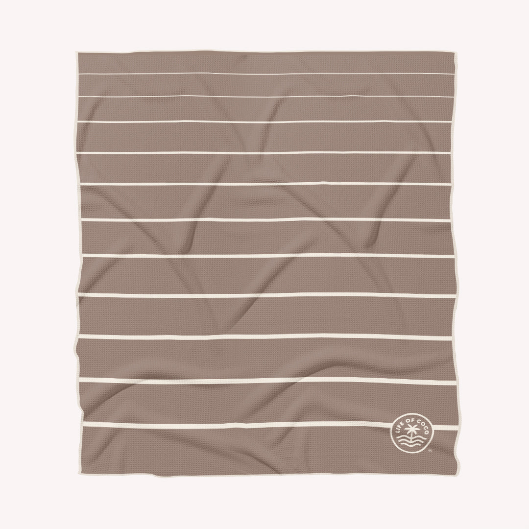 Sorrento Stripes Sand Free Beach Towel