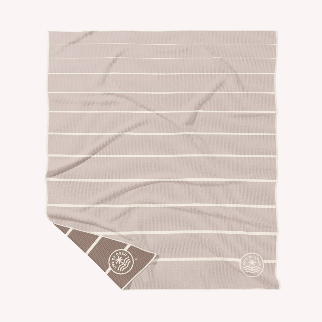 Sorrento Stripes Sand Free Beach Towel