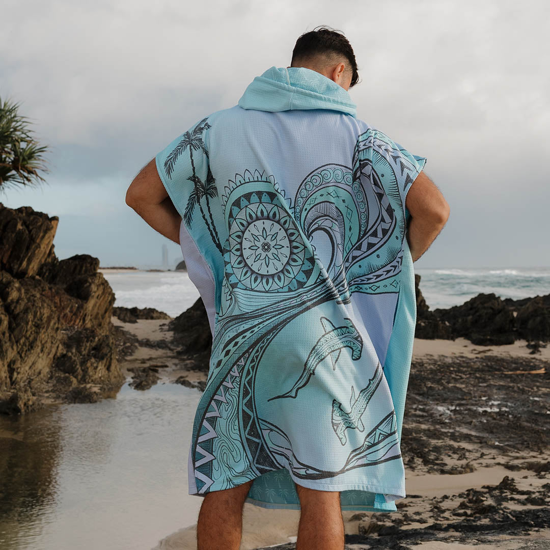 PRE ORDER Sand Free Adult Hooded Towel | Hammerhead