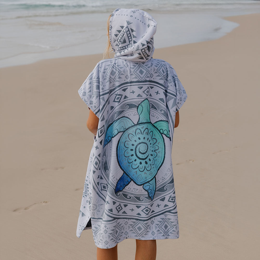 PRE ORDER Sand Free Adult Hooded Towel | Turtle