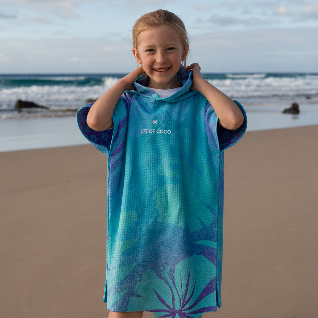 PRE ORDER Sand Free Kids Hooded Towel | Dolphin