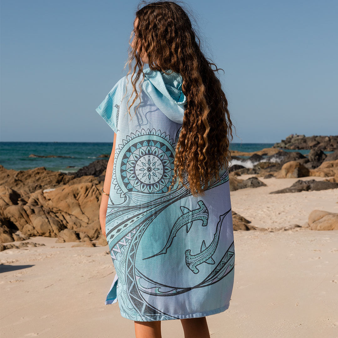 PRE ORDER Sand Free Teen Hooded Towel | Hammerhead