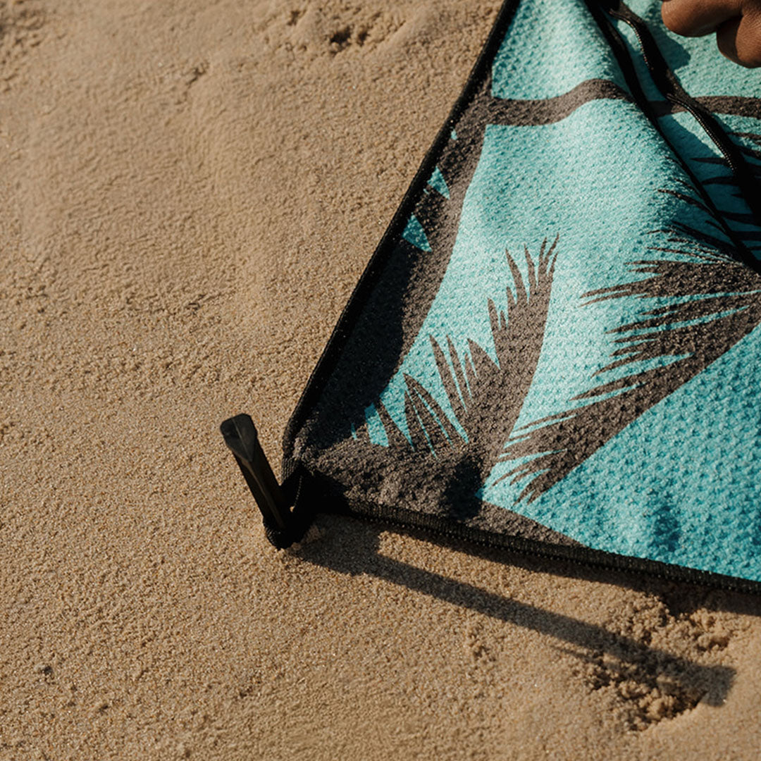 Sand Free Beach Towel | Double | Miami Sunset