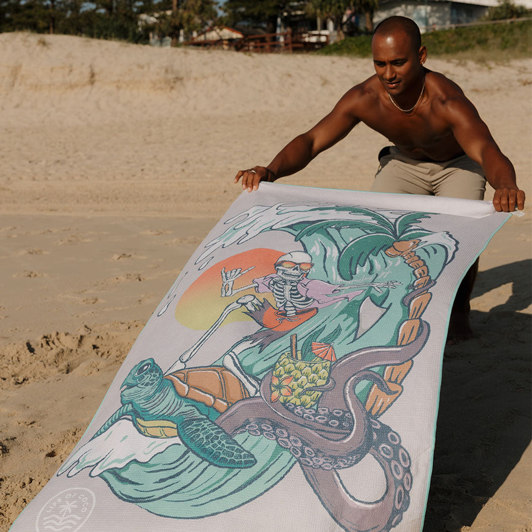 Sand Free Beach Towel | Single | Waikiki
