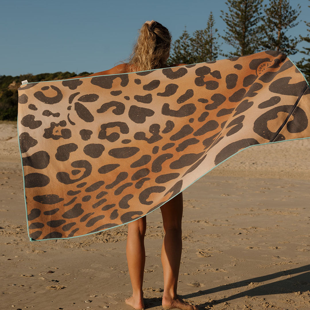 Sand Free Beach Towel | Single | White Lotus