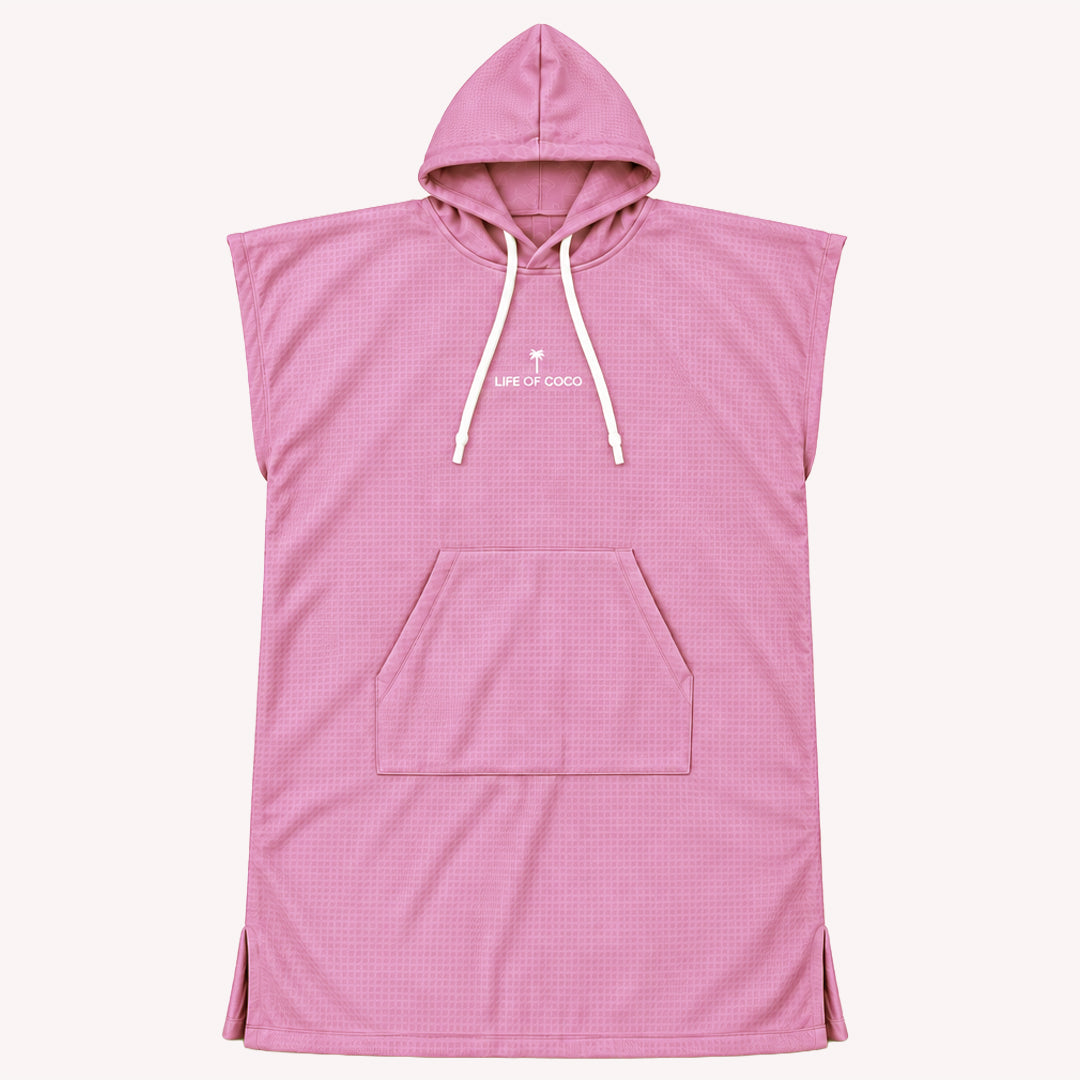 PRE ORDER Sand Free Adult Hooded Towel | Pink