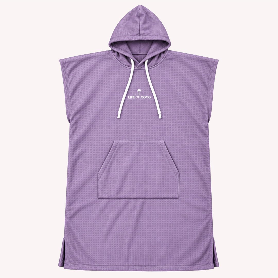 PRE ORDER Sand Free Adult Hooded Towel | Purple