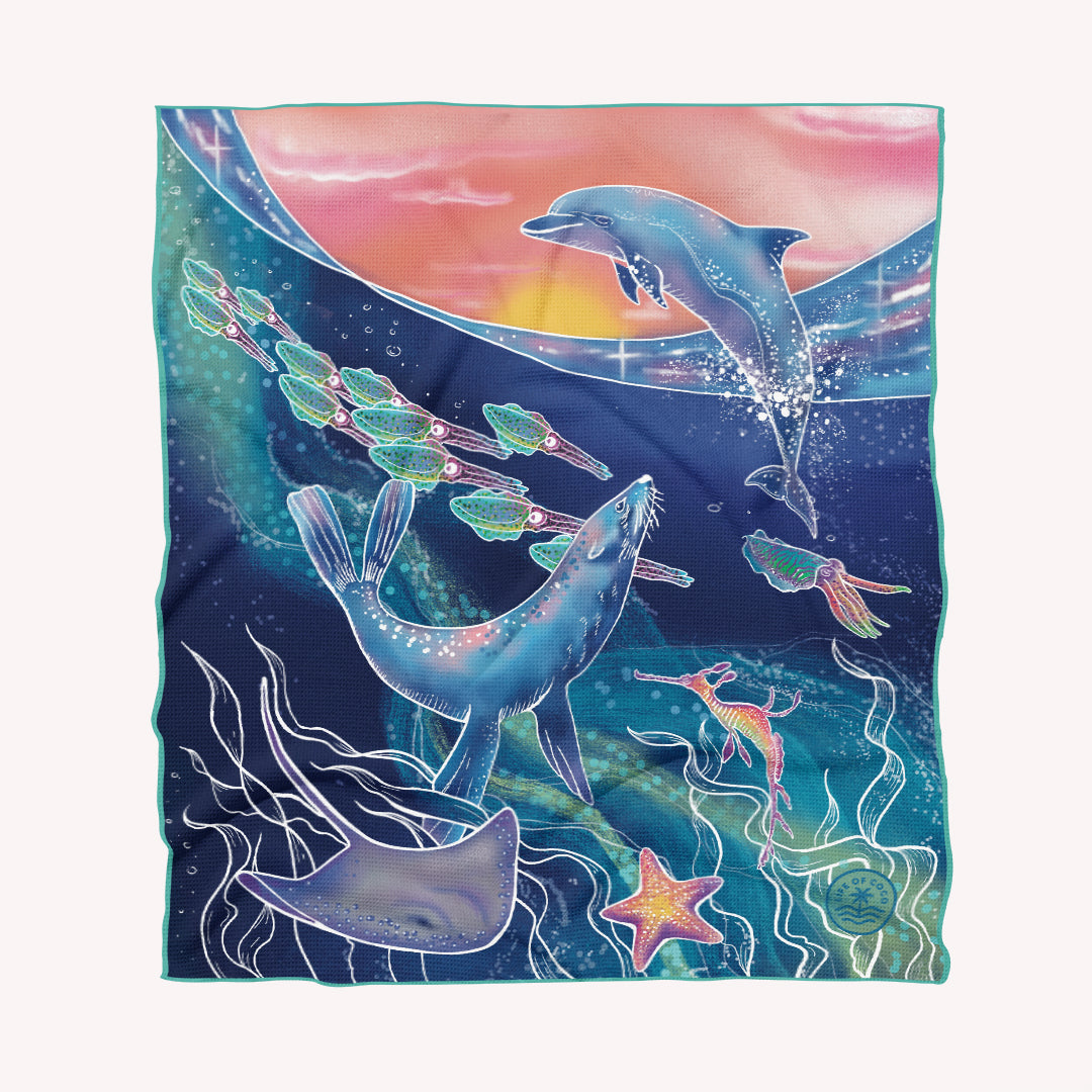 PRE ORDER Sand Free Beach Towel | Double | Mornington Peninsula