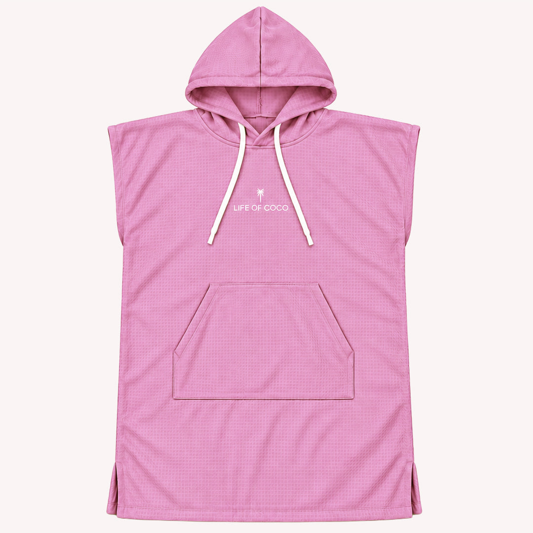 PRE ORDER Sand Free Teen Hooded Towel | Pink
