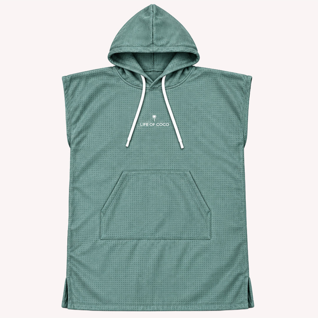 PRE ORDER Sand Free Teen Hooded Towel | Sage Green