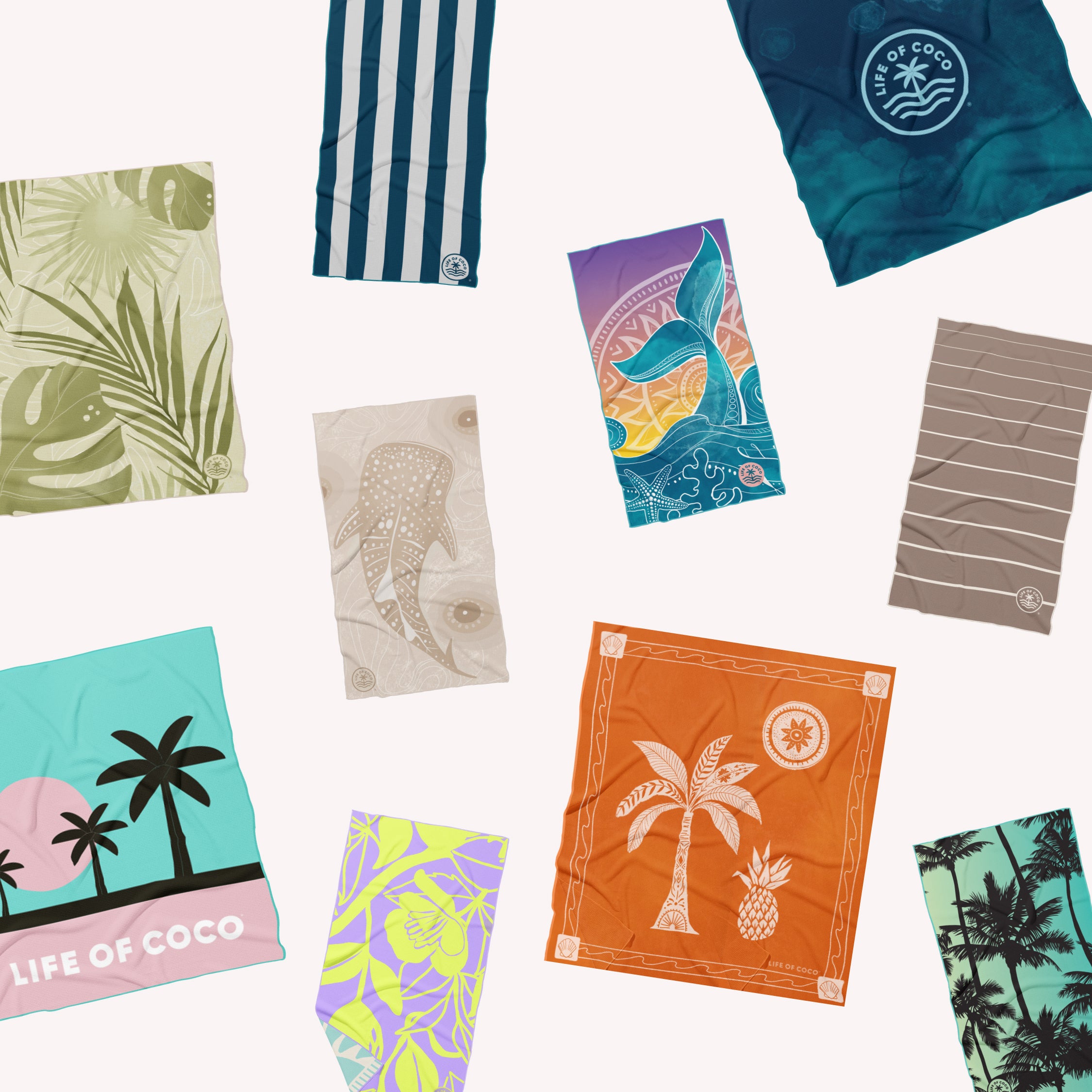 MYSTERY Sand Free Beach Towel