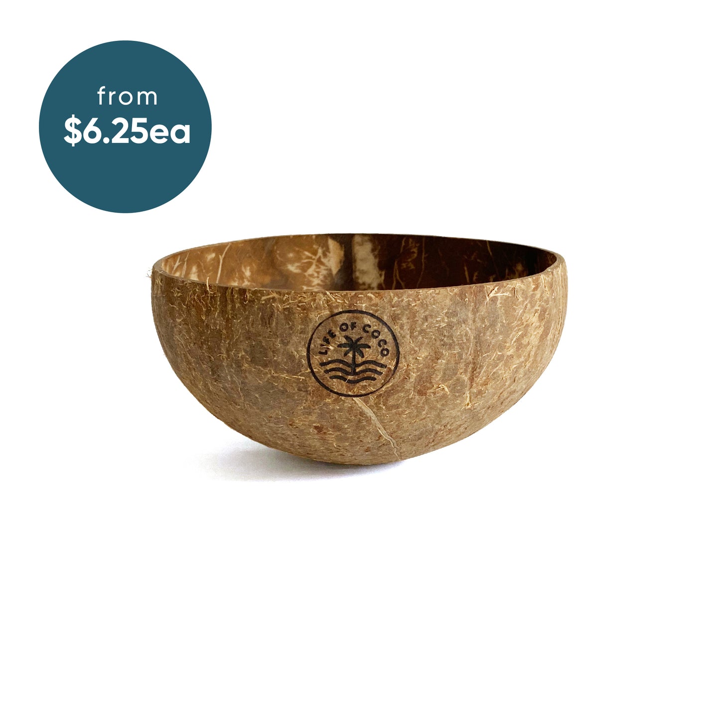 life of coco coconut bowl natural wholesale