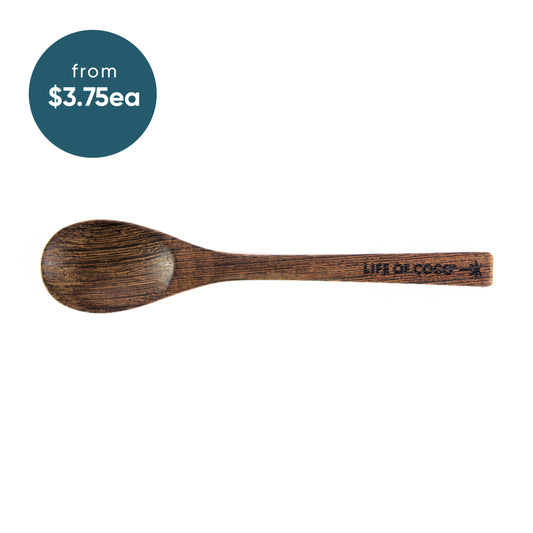 life of coco wholesale reusable wooden spoon ebony