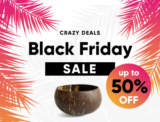 life of coco black friday sale coconut bowls