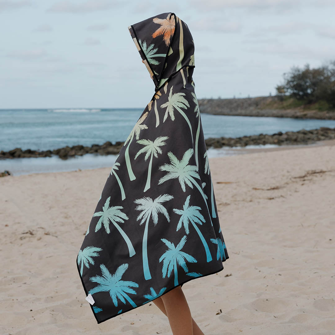 Sand Free Kids Hooded Beach Towel | Oasis
