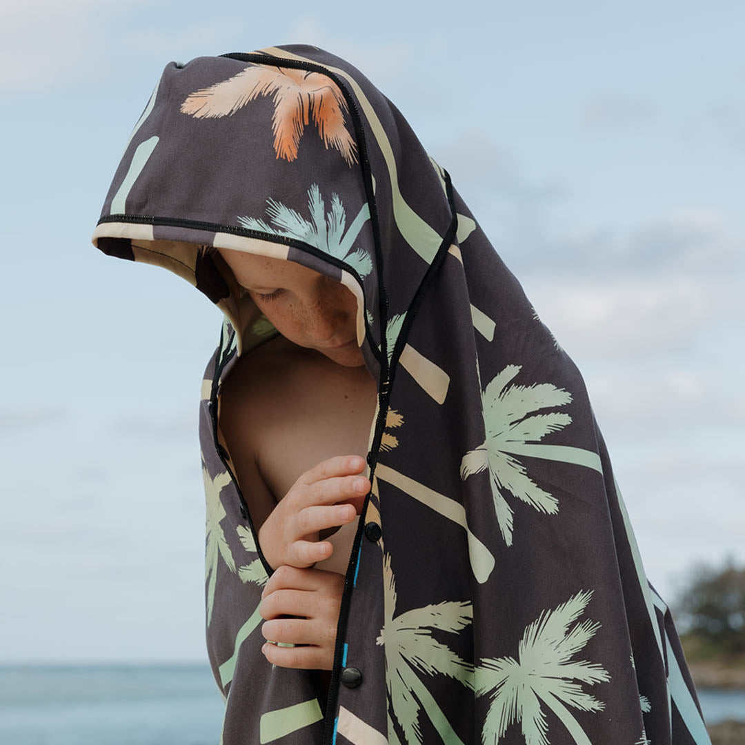 Sand Free Kids Hooded Beach Towel | Oasis