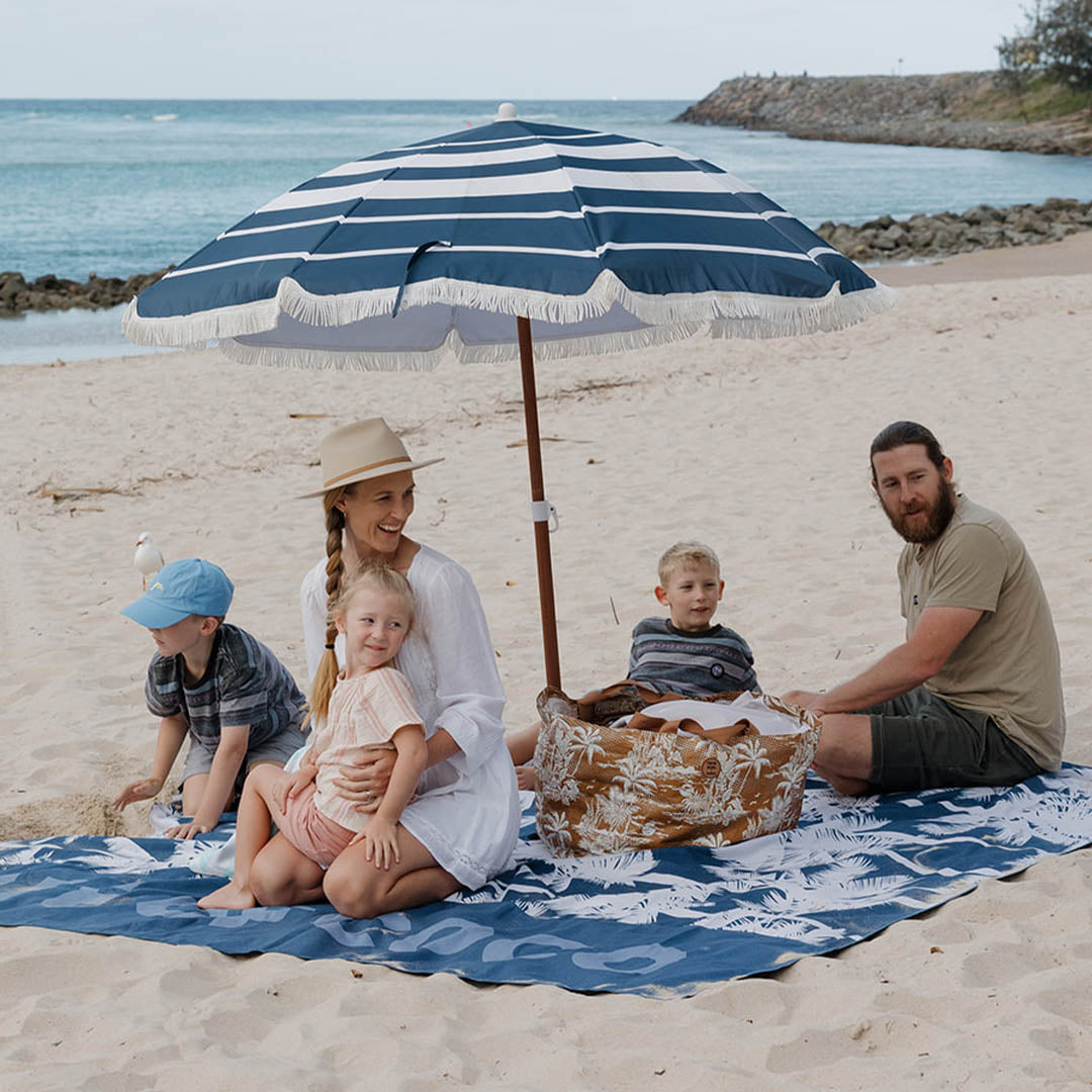 Sand Free Cabana Beach Towel Mat | Ocean | 2.5m