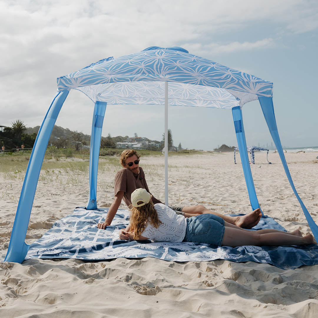 Sand Free Cabana Beach Towel Mat | Ocean | 2.5m
