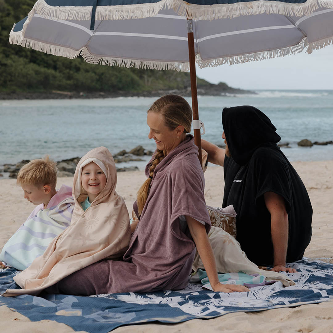Sand Free Cabana Beach Towel Mat | Ocean | 2.5m