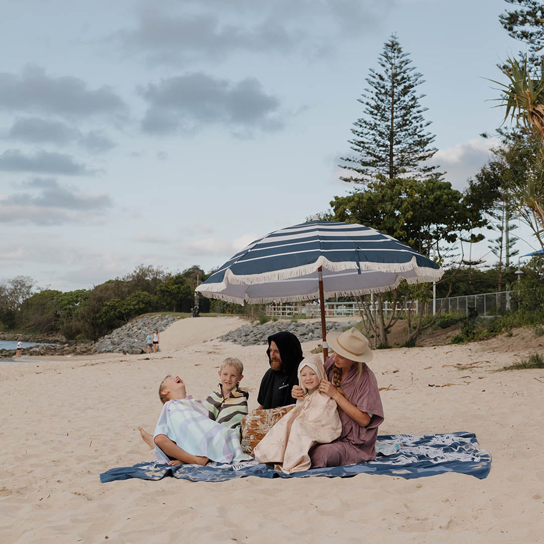 Sand Free Cabana Beach Towel Mat | Ocean | 2.5m