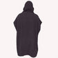 hooded towel black