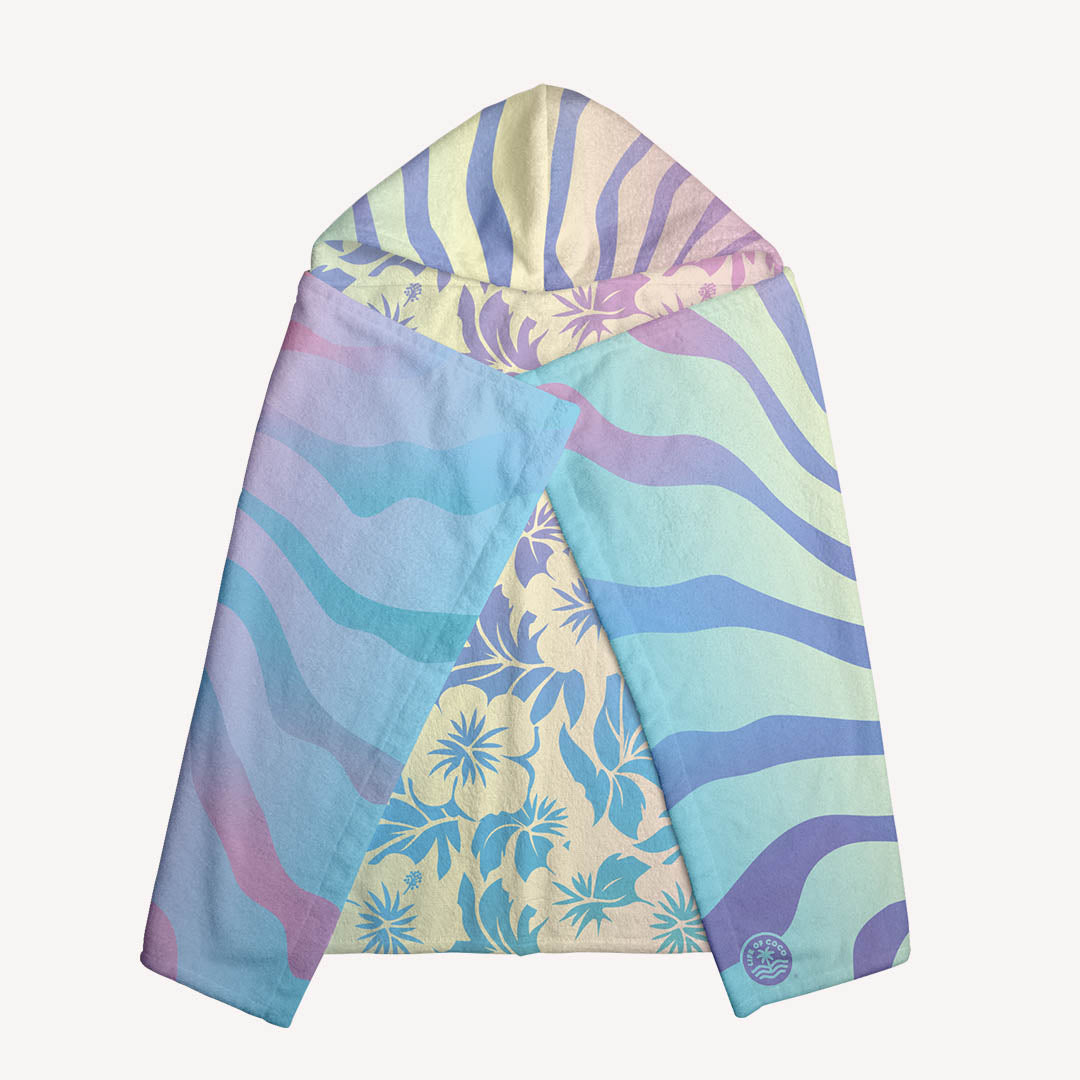 hooded sand free beach towel