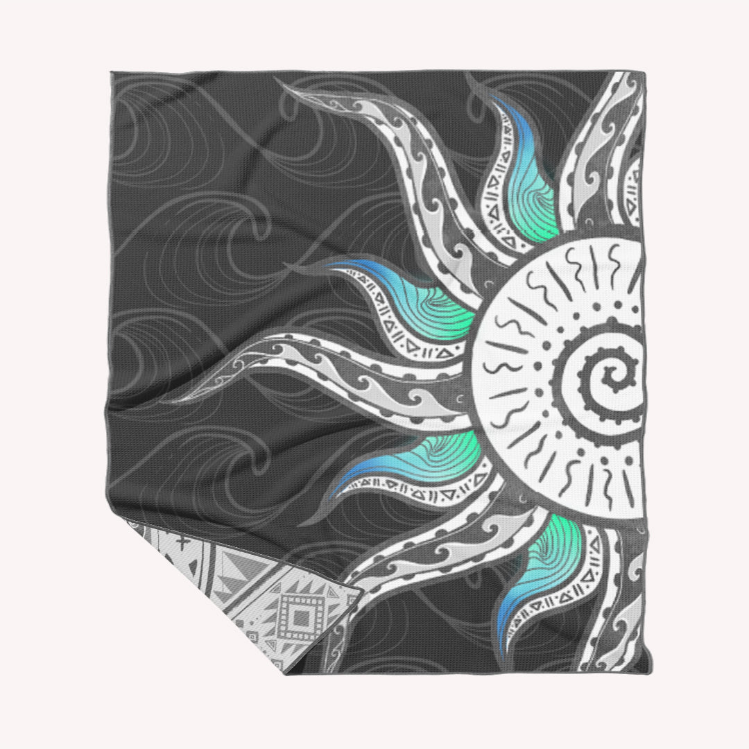 LOC Sand Free Beach Towel Double Byron Turtle