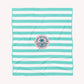 Rainbow Ibiza stripes sand free beach towel