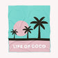 Miami Palm Trees Beach Towel - Sand Free