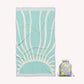 Positano lemon LOC sand free beach towel