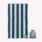 Santorini Stripes Sand Free Beach Towel