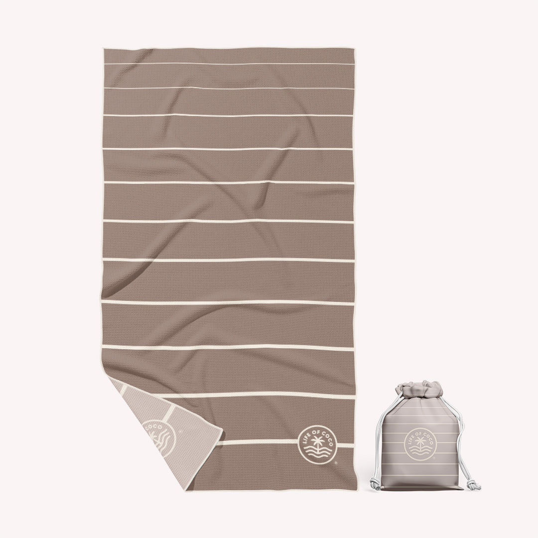 Sorrento Stripes Sand Free Beach Towel
