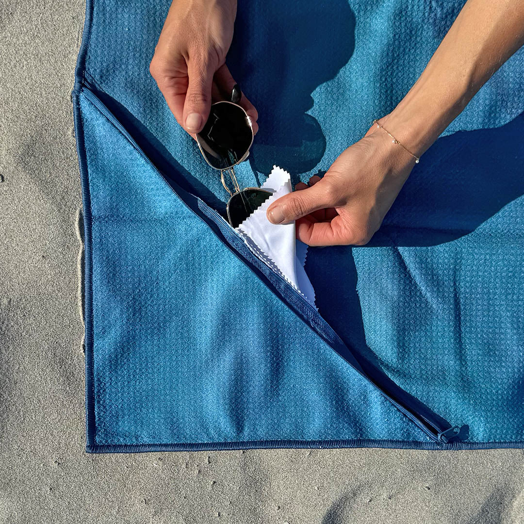 Sand Free Beach Towel | Single | Santorini