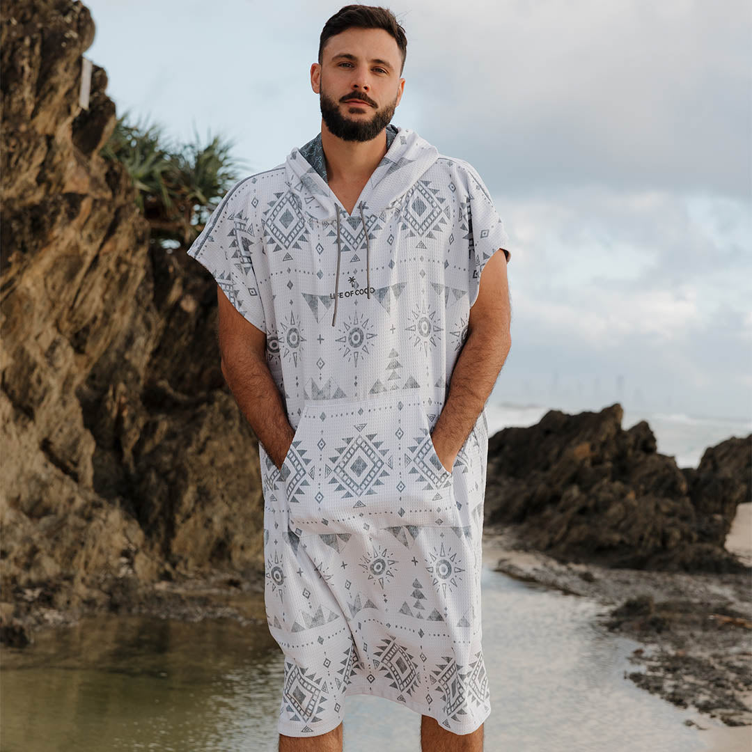 PRE ORDER Sand Free Adult Hooded Towel | Turtle