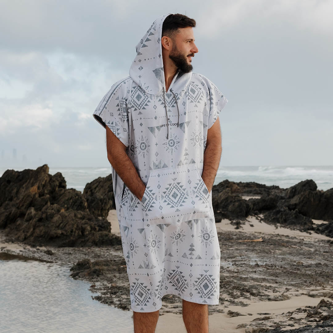 PRE ORDER Sand Free Adult Hooded Towel | Turtle