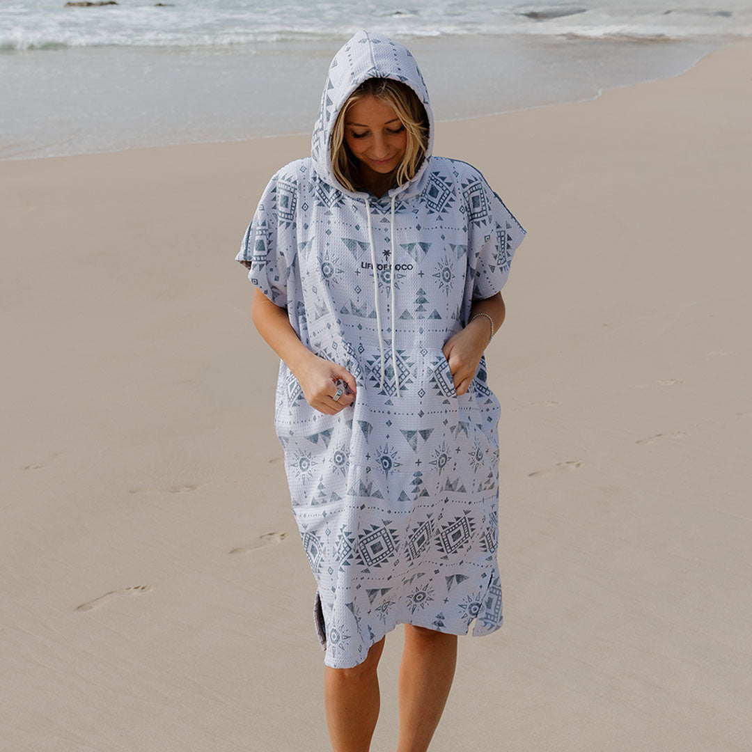 PRE ORDER Sand Free Adult Hooded Towel | Turtle