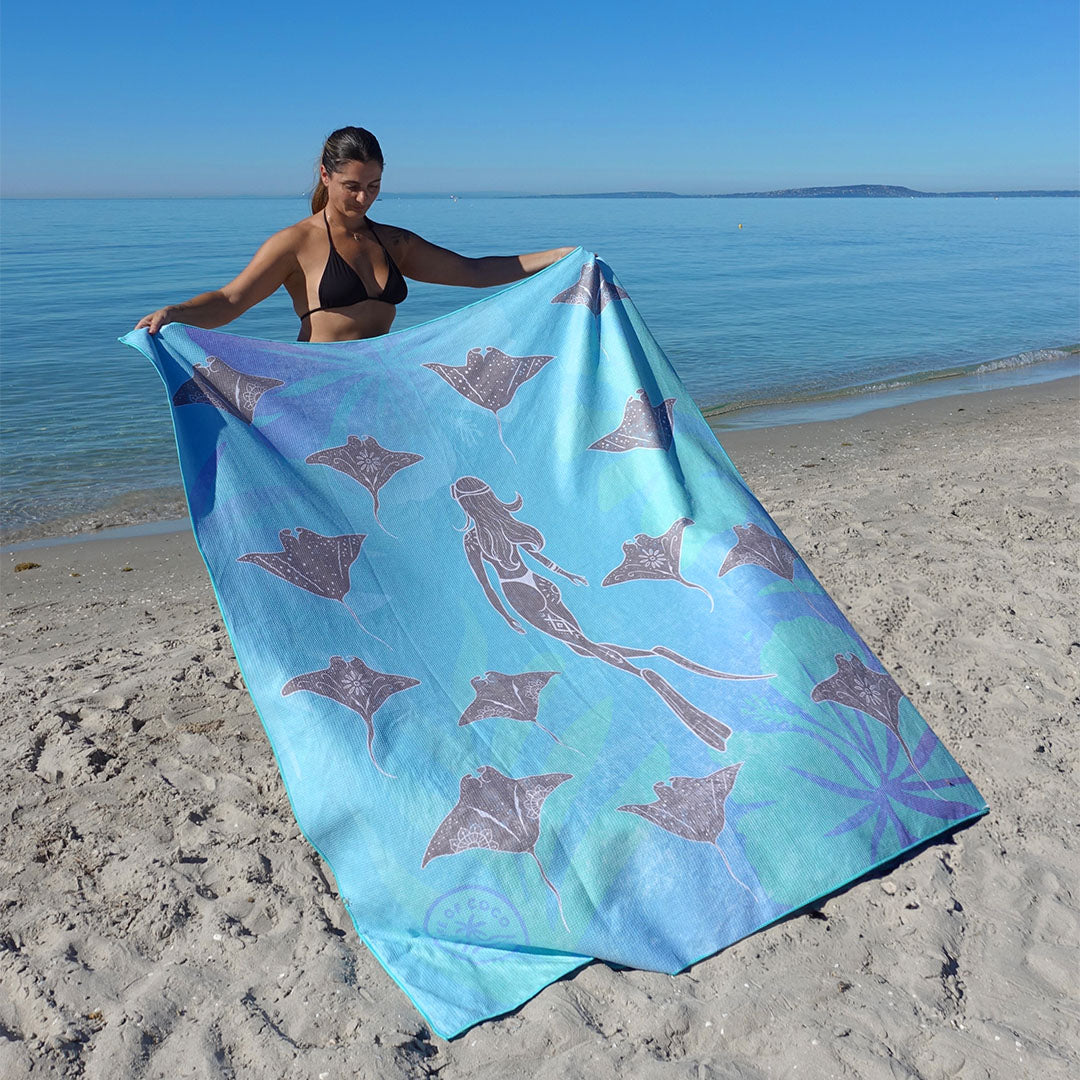 Sand Free Beach Towel | Double | Maldives
