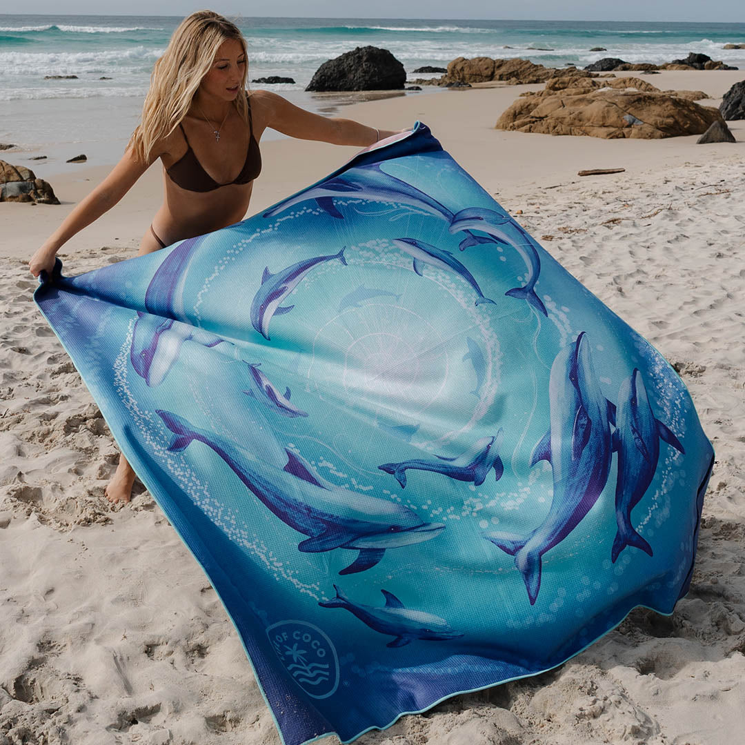 PRE ORDER Sand Free Beach Towel | Double | Mornington Peninsula