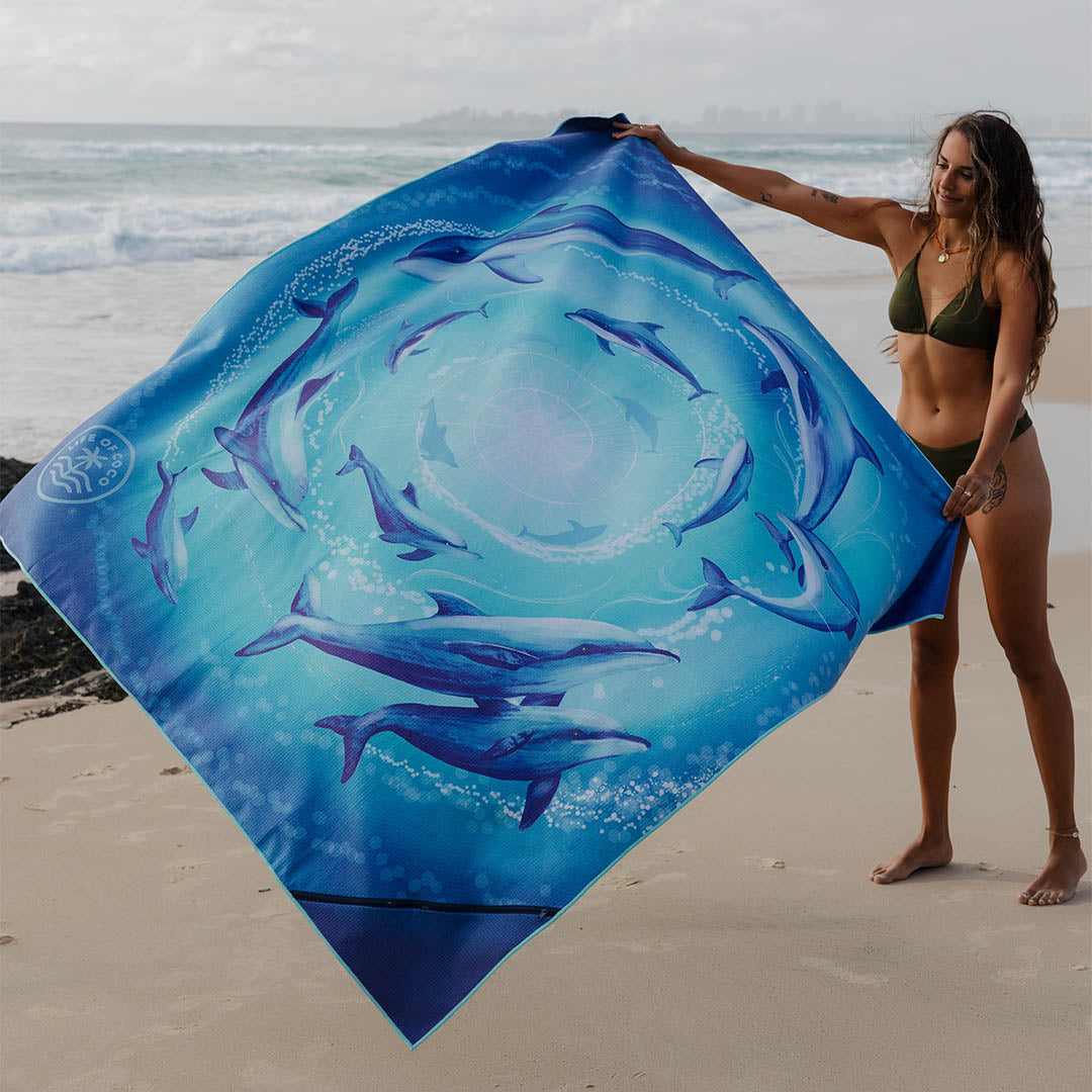 PRE ORDER Sand Free Beach Towel | Double | Mornington Peninsula