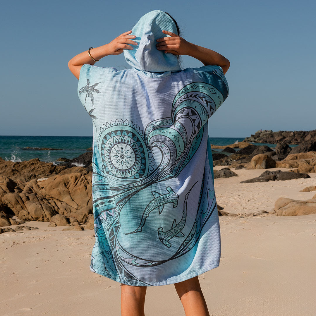 PRE ORDER Sand Free Teen Hooded Towel | Hammerhead