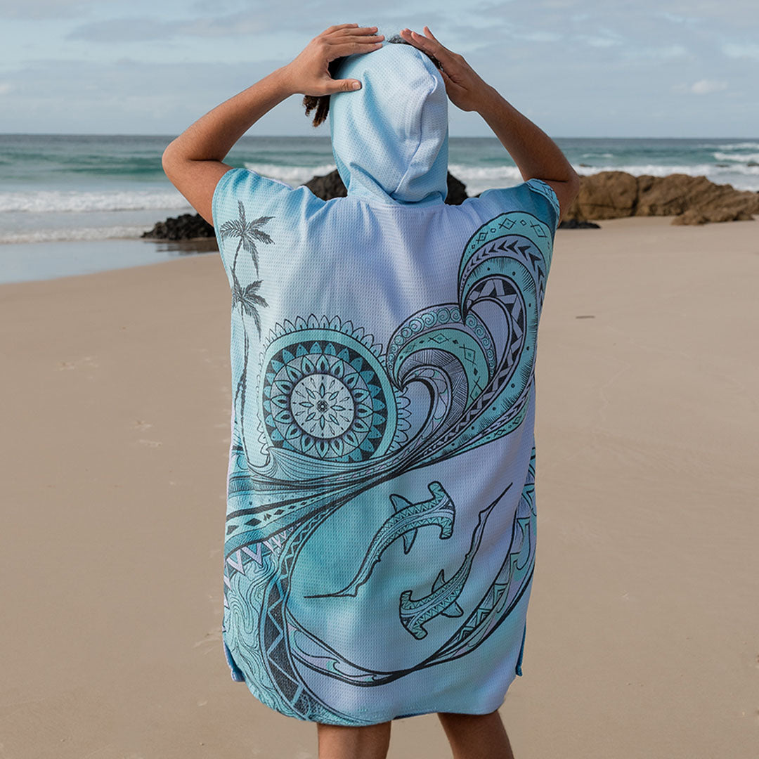 PRE ORDER Sand Free Teen Hooded Towel | Hammerhead