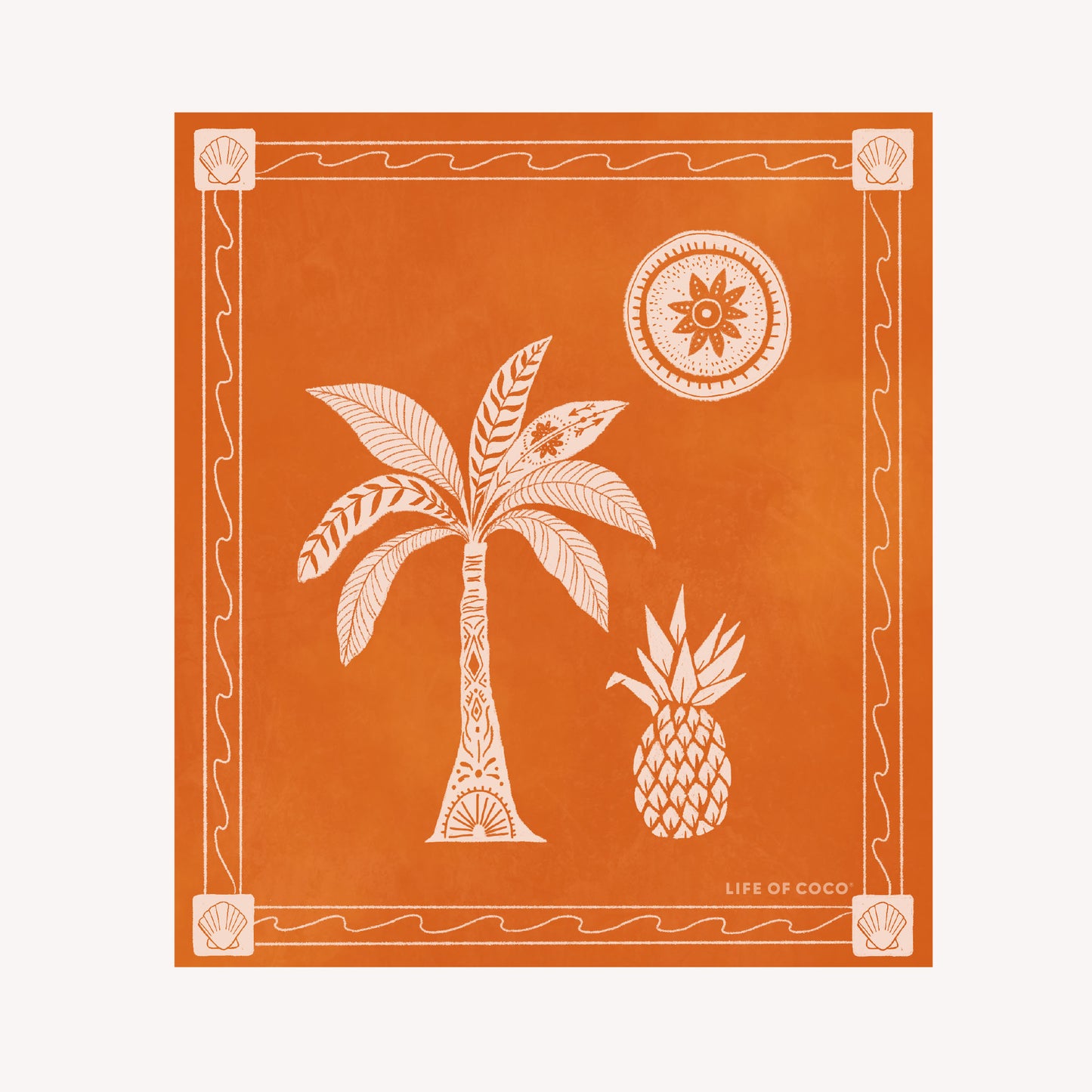 Sand-free beach towel | Double | Kansas (PRE-ORDER)