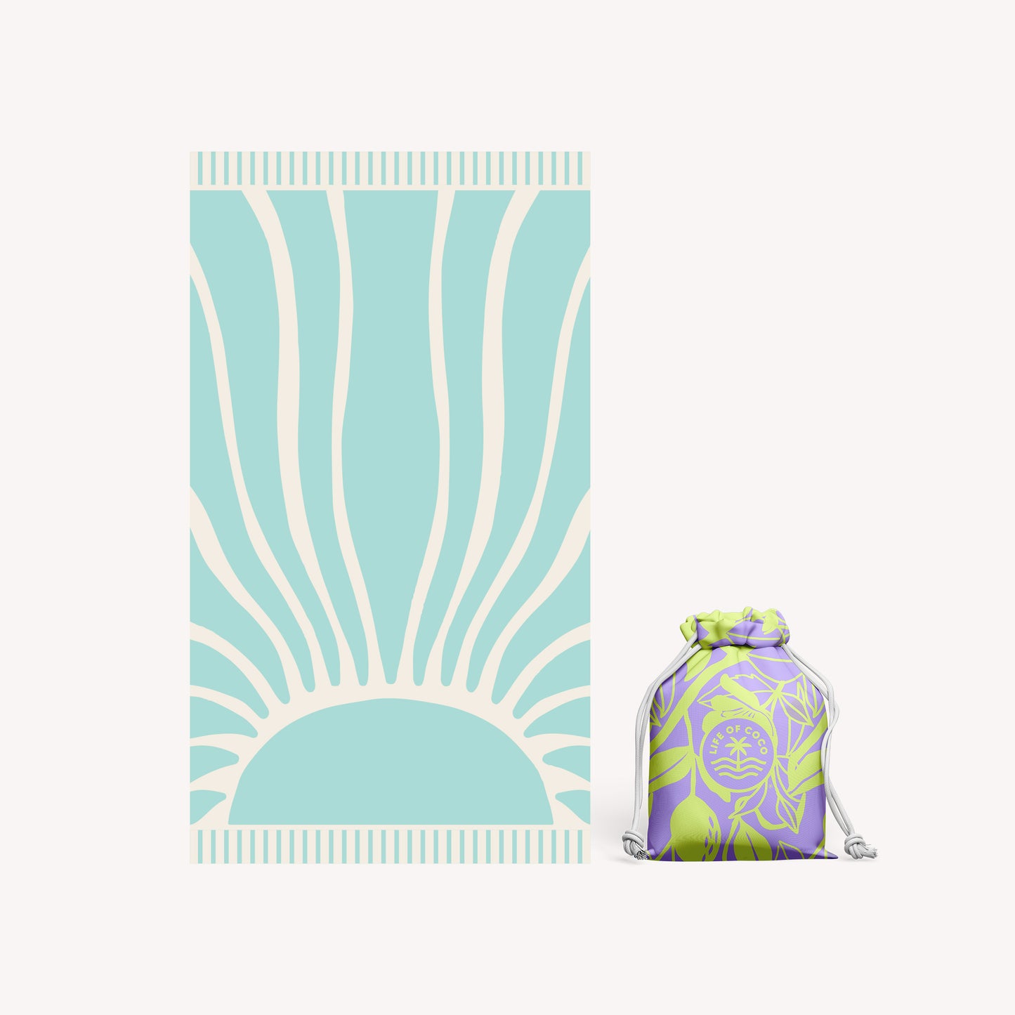 Sand-free beach towel | Single | Positano (PRE-ORDER)