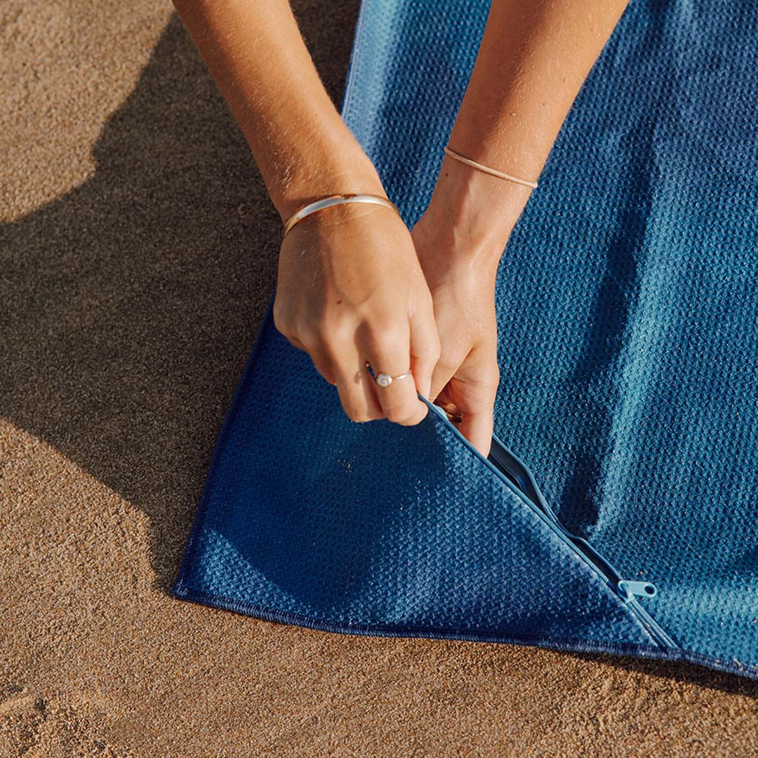 Sand Free Beach Towel | Double | Santorini