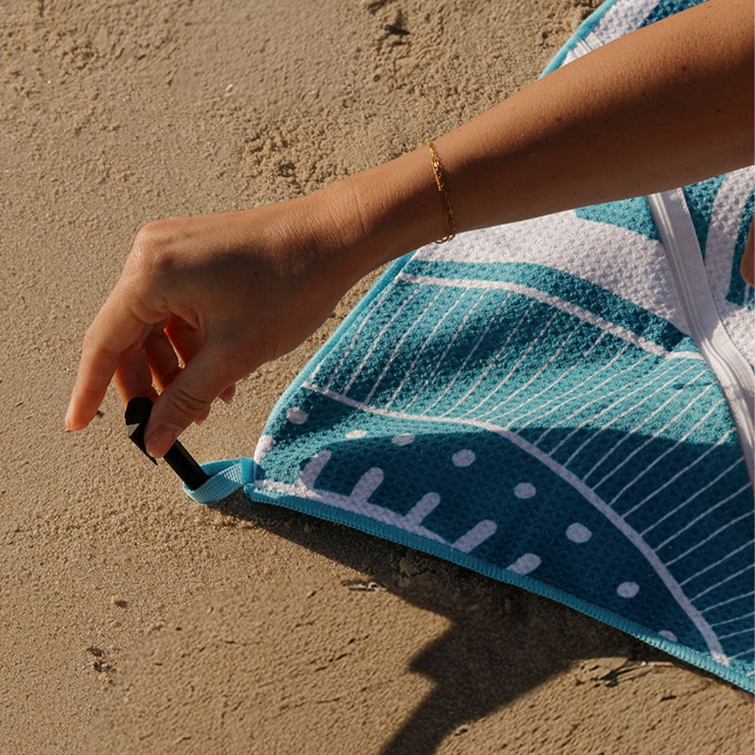 Sand Free Beach Towel | Double | Whale Tale