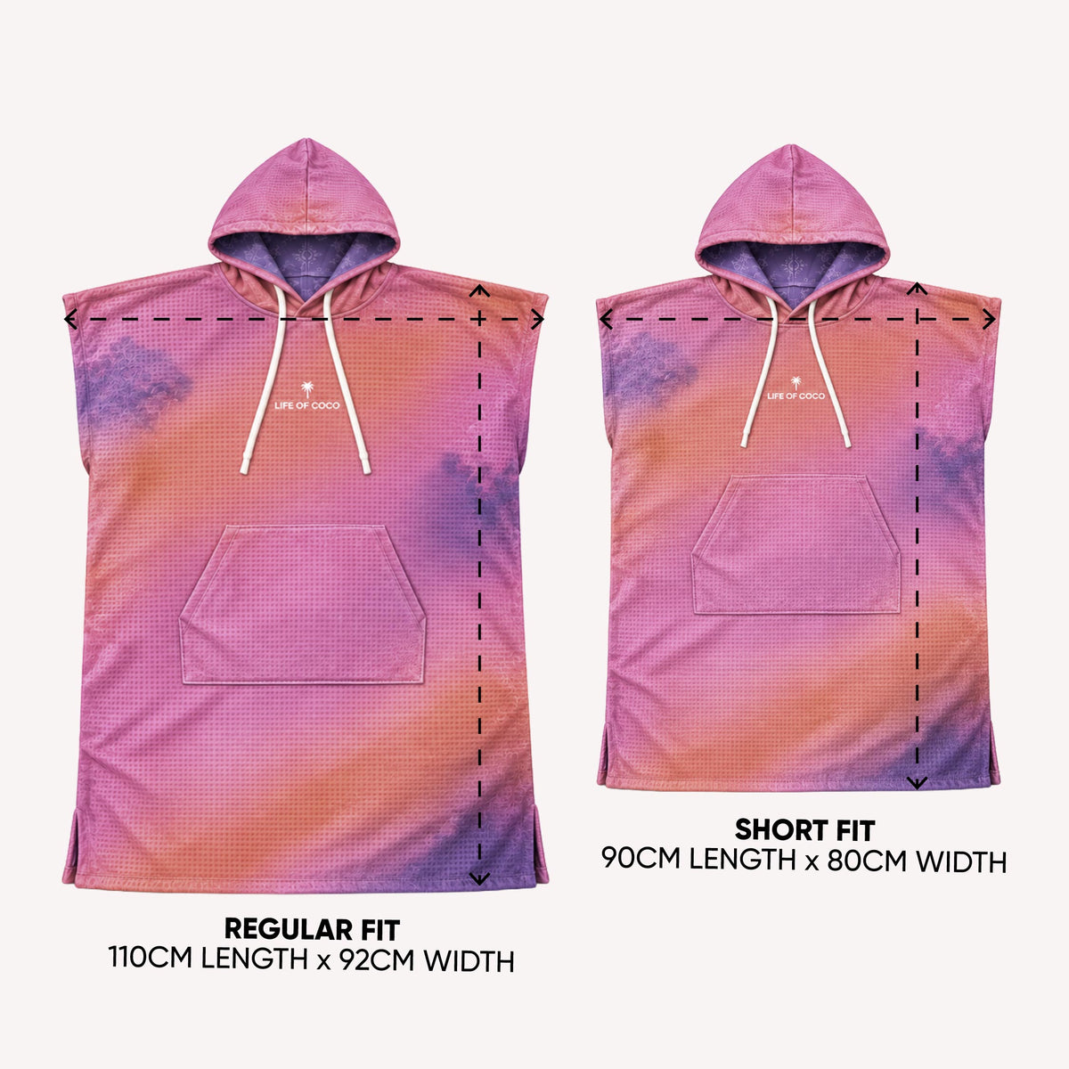 PRE ORDER Sand Free Adult Hooded Towel | Manta Sunset