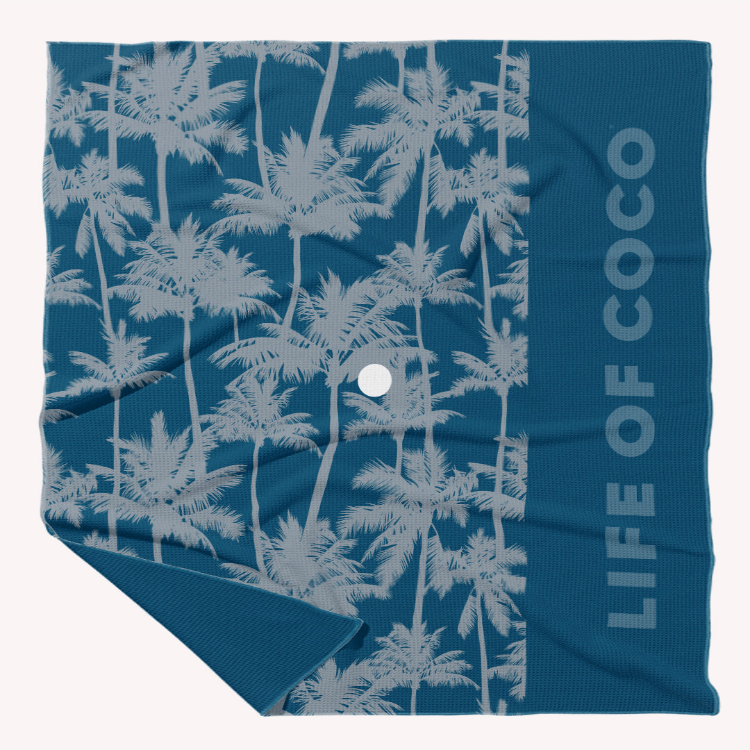Sand Free Cabana Beach Towel Mat | Cloudy | 2.5m